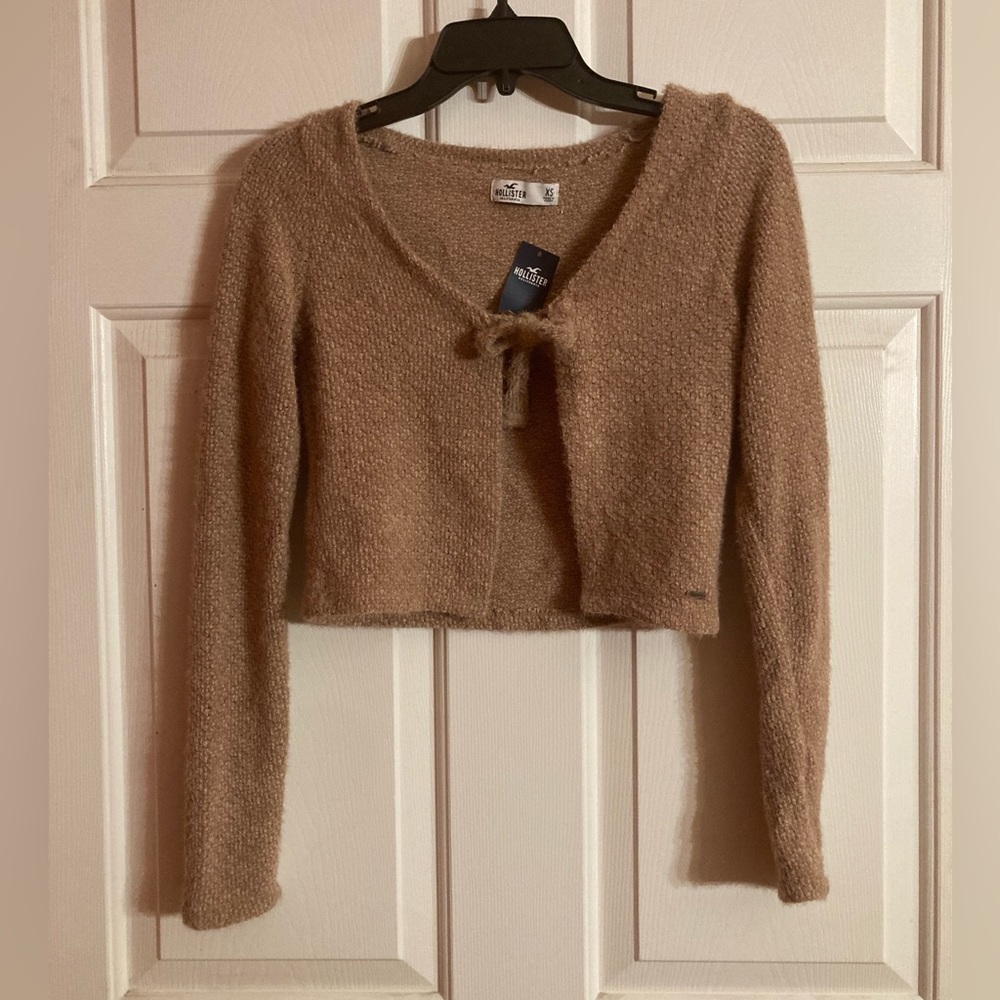 NWT Hollister Caramel-Colored Cardigan - Picture 4 of 5